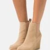 Anna Field Leather Winter Boot - Bottines À Talons Hauts - Beige 2 Anna Field Leather Winter Boot - Bottines À Talons Hauts - Beige -Vêtements Boutique 060b490da124428b8382400e5b65d2fd