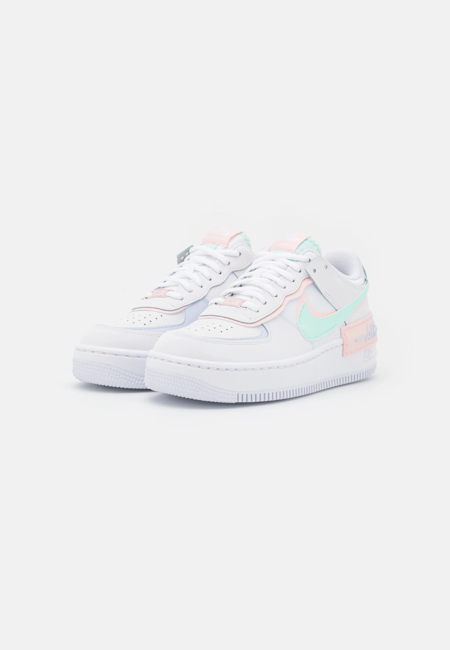 Nike Sportswear W Af1 Shadow - Baskets Basses - White/Atmosphere/Mint Foam/Football Grey/White 4 Nike Sportswear W Af1 Shadow - Baskets Basses - White/Atmosphere/Mint Foam/Football Grey/White – Image 2