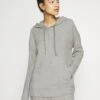 CALVIN KLEIN UNDERWEAR Ease Hoodie - Haut De Pyjama - Grey Heather -Vêtements Boutique 1f4b63b240ea40a49e44408e6f629d61
