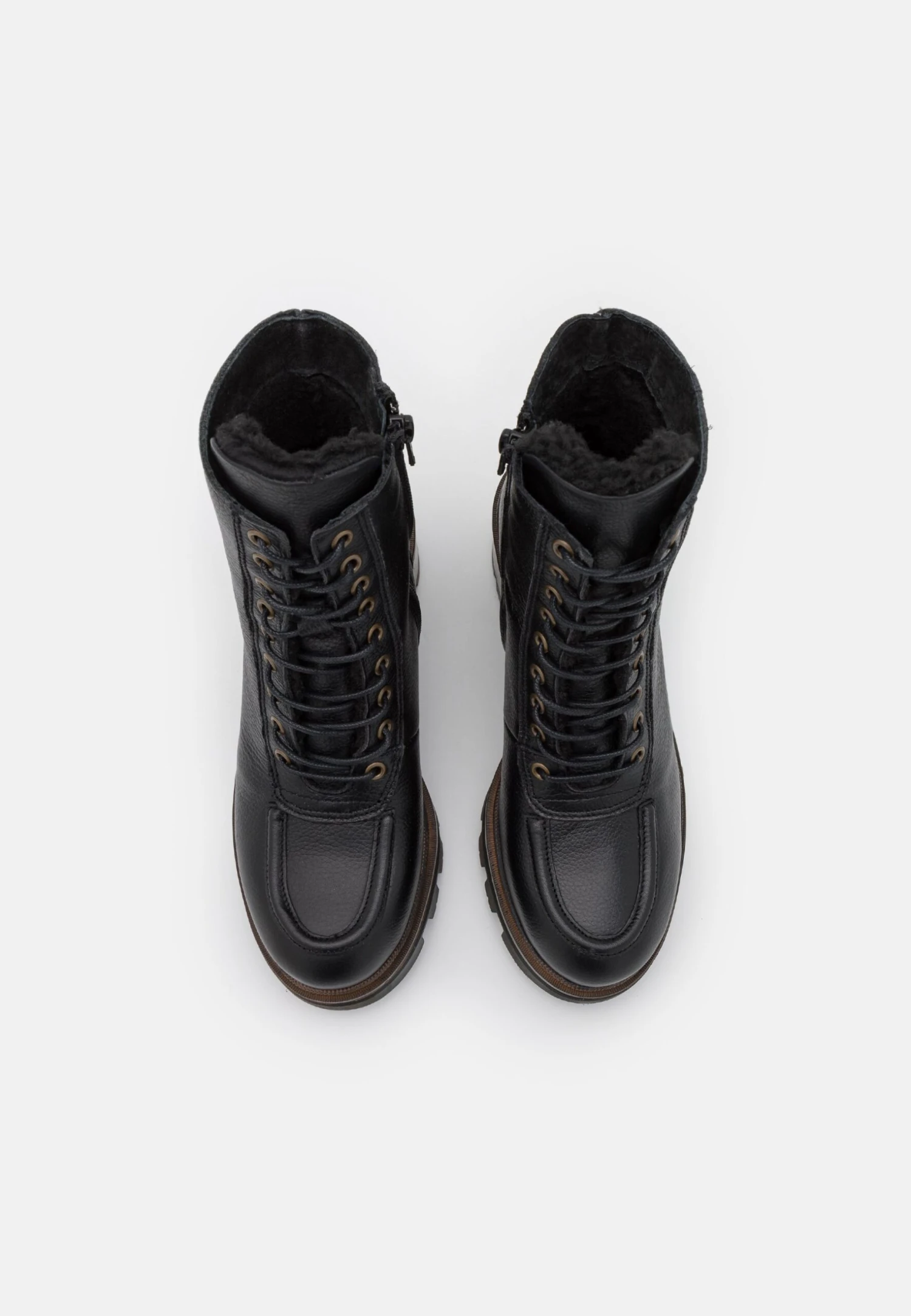 Anna Field Leather Winter Bootie - Bottes De Neige - Black 8 Anna Field Leather Winter Bootie - Bottes De Neige - Black – Image 6