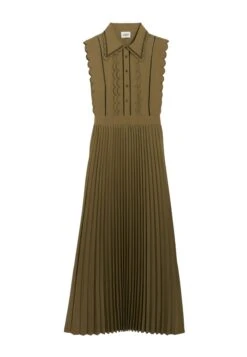 CLAUDIE PIERLOT Respect - Robe Chemise - Lichen -Vêtements Boutique 20c4302298ba4bae90f99066d773d6bb