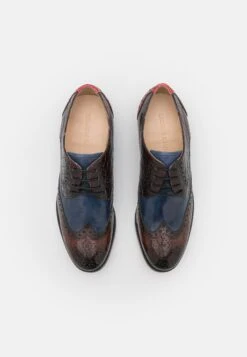 MELVIN & HAMILTON Amelie 3 - Derbies - French Blue/Marone/Beige/Orange -Vêtements Boutique 2400bdfd74e240cca443c1d635bd1e7c