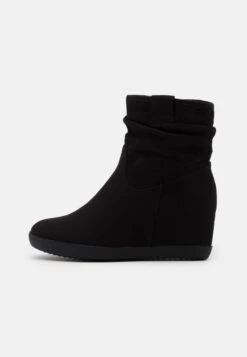 Anna Field Winter Boot - Bottines Compensées - Black -Vêtements Boutique 28d85db4858f403b953f322a51b299bc