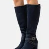 Bottes - Dark Blue 1 Bottes - Dark Blue -Vêtements Boutique 28f5ef593a8d4da2b808724fc6e845c3
