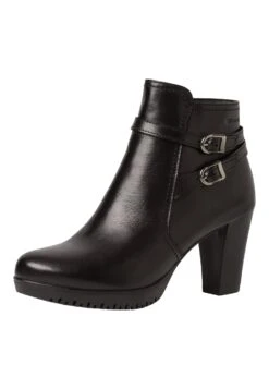 Tamaris Boots À Talons - Black Leather -Vêtements Boutique 2bbe97ce676b4ff38caaea21f3819c5d