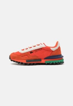 Lacoste Elite Active 223 1 Sma - Baskets Basses - Orange/Dark Green