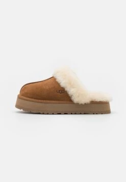 Ugg Disquette - Chaussons - Chestnut -Vêtements Boutique 42a2acb95da241bc8fb872858707ea5a