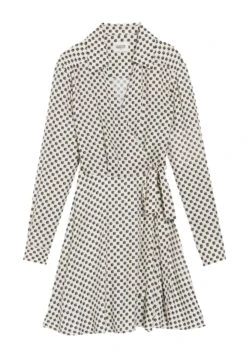 CLAUDIE PIERLOT Rixiemonogramme - Robe Chemise - Print Clair -Vêtements Boutique 60087ab270c44a41b867dbffc2490a8a