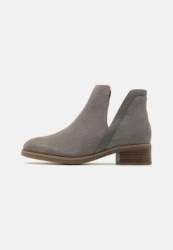 Anna Field Leather - Boots À Talons - Grey -Vêtements Boutique 6010ca7ea3774aa99b04c271b8f5d384