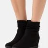 Anna Field Winter Boot - Bottines Compensées - Black -Vêtements Boutique 647b344f479e4770bec6659ef9b772cc