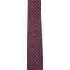 Hackett London Neat Patten - Cravate - Wine Purple