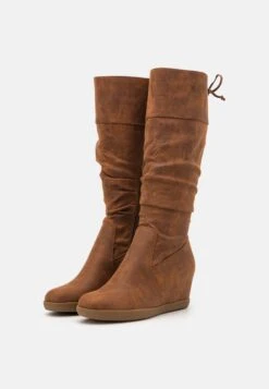 Anna Field Bottes Compensées - Cognac 10 Anna Field Bottes Compensées - Cognac -Vêtements Boutique 670855a9a7664df090b4d94361d95195