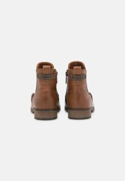 Mustang Boots À Talons - Cognac -Vêtements Boutique 6e4ca8ec9c884723b1d9c975883db144