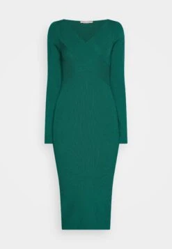 Anna Field V Ausschnitt Bodycon Midi Strickkleid - Robe Fourreau - Green 12 Anna Field V Ausschnitt Bodycon Midi Strickkleid - Robe Fourreau - Green -Vêtements Boutique 718670d510bc4babbc37576c79f29fff