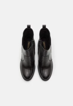 Leather - Bottines À Talons Hauts - Black 13 Leather - Bottines À Talons Hauts - Black -Vêtements Boutique b1903eae4a1a4e83be7f36b2465f02f2