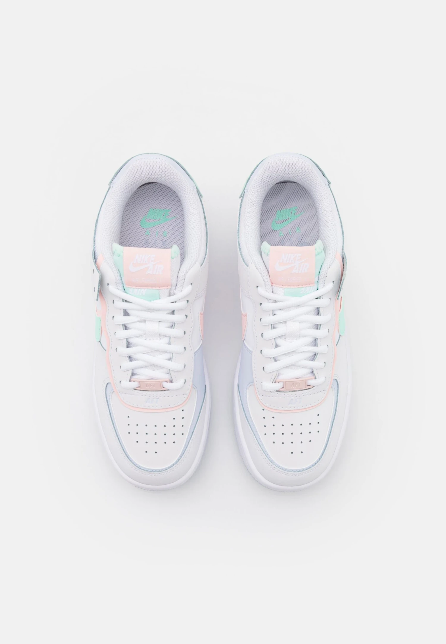 Nike Sportswear W Af1 Shadow - Baskets Basses - White/Atmosphere/Mint Foam/Football Grey/White 7 Nike Sportswear W Af1 Shadow - Baskets Basses - White/Atmosphere/Mint Foam/Football Grey/White – Image 5
