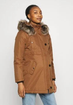 ONLY MATERNITY Olmiris Winter - Manteau D'Hiver - Toasted Coconut