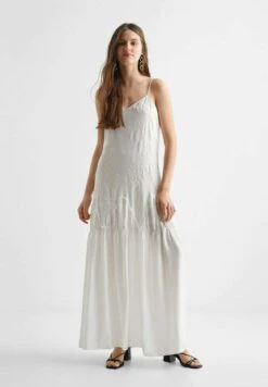 Mango Kids Angelina - Robe Longue - White