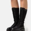 Anna Field Leather - Bottes À Lacets - Black -Vêtements Boutique d617776bb674487b9d20408ab0219366