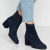 Anna Field Leather - Bottines - Dark Blue -Vêtements Boutique e191333d37414872a3a74c83ff951272
