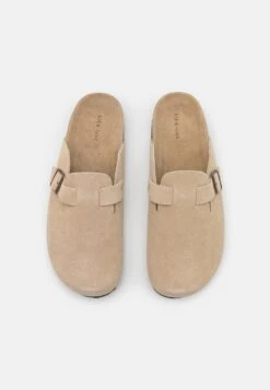 Pier One Leather Unisex - Chaussons - Beige -Vêtements Boutique fb9c0aed91d14aa2a90f9e1af6a1df5d